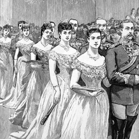 Svatba Sofie a Konstantina byla opravdu velkolepá. Navazoval na ni slavnostní královský ples.