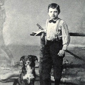 Malý Jack John Griffith Chaney ještě netušil, že se proslaví jako dobrodruh a spisovatel Jack London.