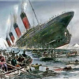 Poslední okamžiky Titanicu se staly osudnými pro loď samotnou i pro mnoho jejích pasažérů. Violet ale byla mezi „vyvolenými“.