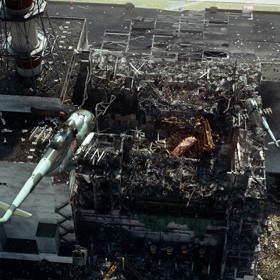 ...on musí začít odklízet trosky reaktoru.