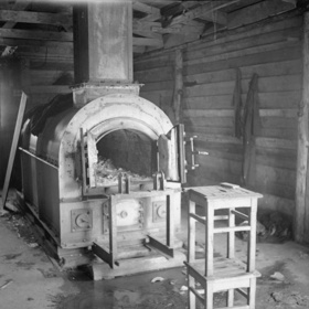 Ani zde bohužel nemohly chybět kremační pece... 