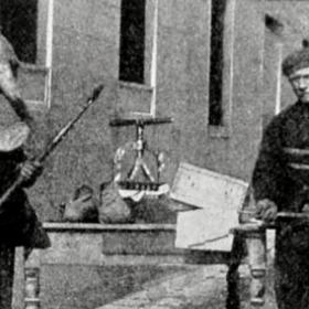 Takto vypadala dezinfekce morového domu v 19. století.