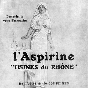 Už ve 20. letech minulého století vládla světu reklama, z níž si Aspirin ukrojil velkou porci.