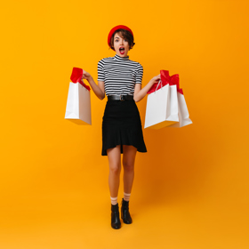 Vodorovné proužky v hodní části vám křivky přidají, svislé zase prodlouží postavu.