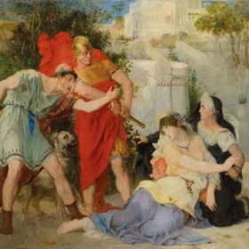 Britannicus se na trůn nikdy nedostal. Bylo mu pouhých sedm let, když se provalilo spiknutí jeho matky Messaliny.