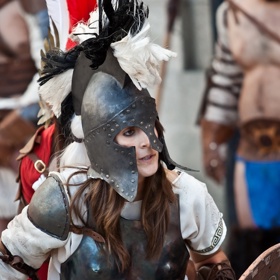 Gladiátorky trénovaly podobně jako muži. Do arény musely jít dobře připravené, aby se diváci dobře bavili...