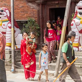 Vidět její tvář totiž znamená štěstí. 
