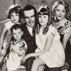 Harold Lloyd měl s Mildred Davisovou dvě děti – Glorii a Harolda, třetí dívku Peggy si vzali do péče.