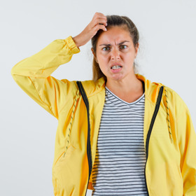 Sahání na obličej bývá projevem nervozity, nejistoty a rozčilení. Podobně jako u tiků a škubání.