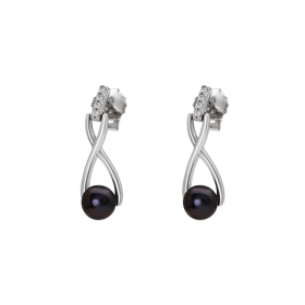 Náušnice se syntetickou perlou, Klenoty Aurum, 830 Kč
