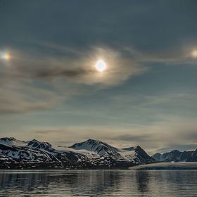 Jev parhelium (nebo také paslunce) může někdy působit až děsivě...
