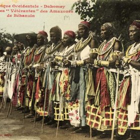 Sláva Amazonek začala upadat po roce 1890. Francouzští kolonisté měli totiž výkonnější pušky, se kterými se nemohly tradičněji vyzbrojené Amazonky měřit.