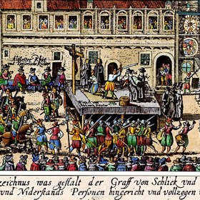 K popravě 27 pánů došlo 21. června 1621 na Staroměstském náměstí v Praze. Odsouzení se o svém osudu dozvěděli pouhý den před provedením exekuce.