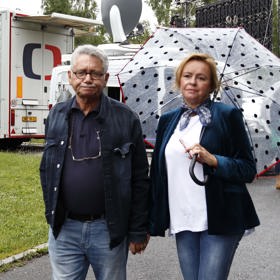 Rozloučit se přišla i herečka Jitka Sedláčková.