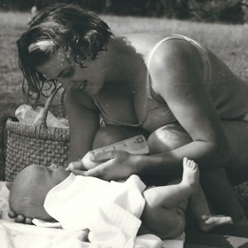 Olga Šípková ukázala i fotografii maminky z rodinného archivu.