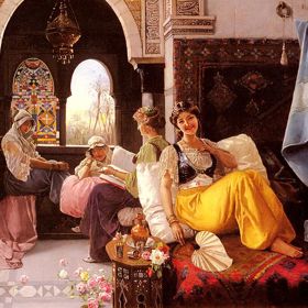 O bezpečí žen se starali eunuchové.