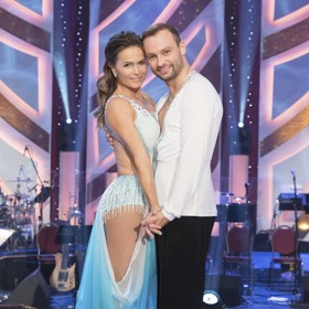 Olga Šípková se před lety účastnila i taneční soutěže StarDance. Na snímku je s tanečním partnerem Markem Dědíkem.