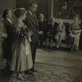 Svatba rodičů Kateřiny Macháčkové.