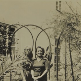 Kateřina Macháčková se svou maminkou.