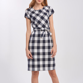 Šaty Gant D1, fitted gingham dress. 5599 Kč