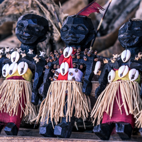 Je to ráj pro všechny příznivce voodoo.