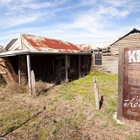 Ned Kelly strávil dětství v tomto domě v Beveridge.