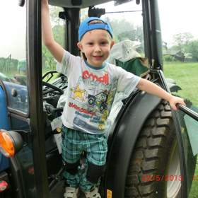 Adámek byl velmi akční chlapeček.