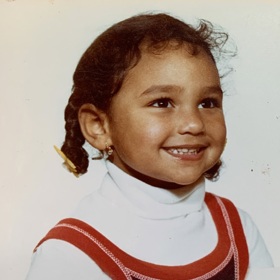 Lejla Abbasová nechala Milušku nahlédnout i do svých fotografií z dětství.