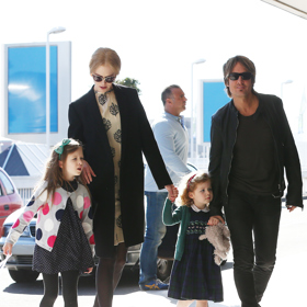 S manželem Keithem Urbanem si Nicole Kidman pořídila dcery Sunday a Faith. Z předchozího manželství s Tomem Cruisem má ještě dvě adoptované děti Isabellu a Connora.