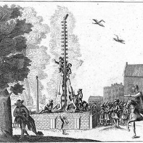 Oba bratři byli davem doslova roztrháni. Jejich těla pak měla být zavěšena na šibenici.