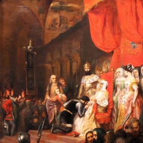 Král Petr I. se ale se svou láskou Inés nehodlal rozloučit. S její mrtvolou po svém boku vládl dva roky.