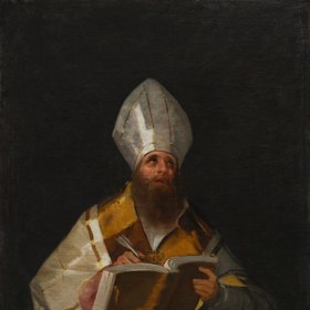 Svatý Ambrož byl především biskup a obratný politik. V roce 1295 jej papež Bonifác VIII. jmenoval jako prvního učitele církve. Je oslavován 7. prosince.