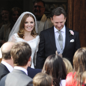 Geri po svatbě nikdy neprahla a už víceméně počítala s tím, že zůstane na ocet. V roce 2016 se ale velmi ochotně vdala za Christiana Hornera.