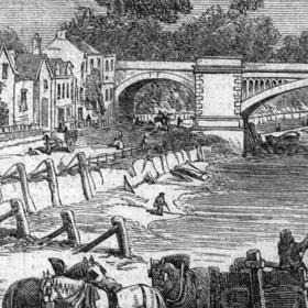 Když Kate Webster zabila svou zaměstnavatelku paní Thomas, vhodila její rozřezané tělo do Temže.