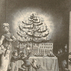 V 17. století se vánoční stromečky rozšířily i do domácností.