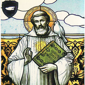 Kolumbán měl s pomocí nazdobeného stromečku přivést pohany ke křesťanství.