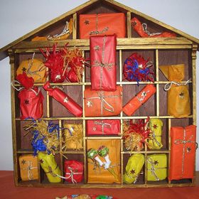Adventní kalendář lze vyrobit i doma.