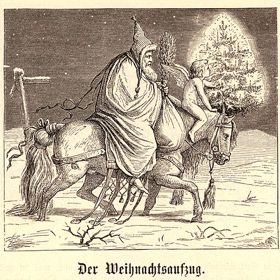 V jiných částech Německa chodí zlobivé děti trestat Pacholek Ruprecht.