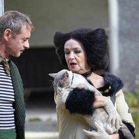 Pohádka Strašidla měla i herce z říše zvířat. Objevili se tam rovnou tři kocouři.