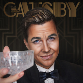 Diana Vitikačová jako Leonardo DiCaprio ve filmu Velký Getsby