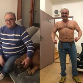 Martin Zounar před a po...
