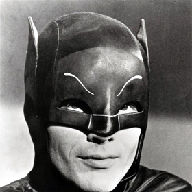 V kultovním seriálu z let 1966-68 si Batmana zahrál Adam West.