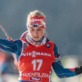 české biatlonistky byly vždycky holky jako lusk. Dokazuje to i Eva Puskarčíková.