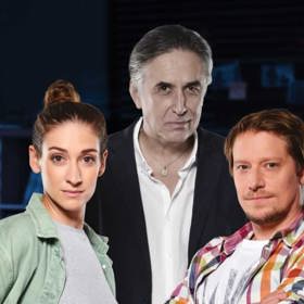 Seriál Duch: Radka (Marta Dancingerová) vede zátah na mafiánského šéfa Darka Besarabiče (Predrag Bjelac). Asistuje jí Emil Svoboda (Štěpán Benoni).