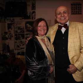 Ivan Mládek v roce 2012 s dnes už bývalou manželkou Evou.