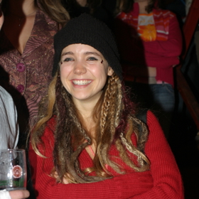 Když točila zimní komedii Snowboarďáci, měla Lucie na hlavě dredy.