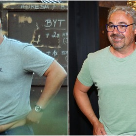Herec Martin Zounar zhubnul za rok a půl pod vedením profesionálního trenéra téměř dvacet kilo. Je to na něm vidět!