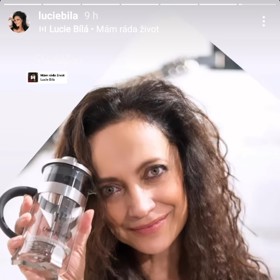 Zpěvačka Lucie Bílá připomněla svým fanouškům, aby si něco hezkého přáli.