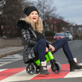 Od té doby preferuje Vendula Pizingerová menší typ motorek ;)