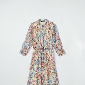 Vícebarevné šaty s květinovým vzorem. Mohito, 999 Kč